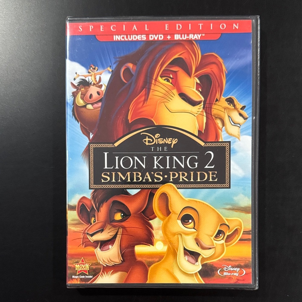 NEW: The Lion King 2: Simba’s Pride - Blu-ray & DVD Combo Set